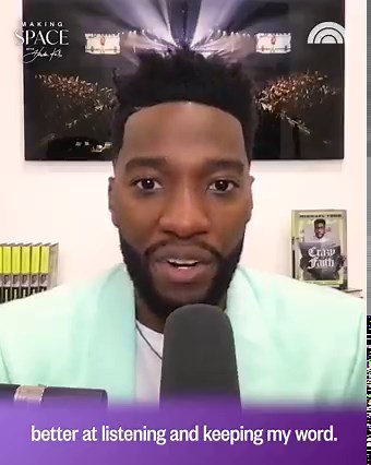 For one of the first episodes of her podcast, "Making Space," Hoda Kotb spoke with Pastor Michael Todd about his journey. He shared this piece of life advice. Listen to the full episode wherever you get your podcasts. | Today Show