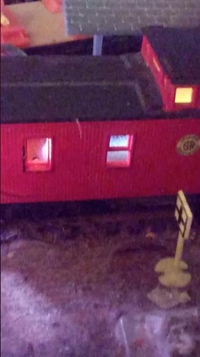 Southern Railway Wood Caboose w/ Interior Lights Turned On Danville County Railroad Layout COOL!!!