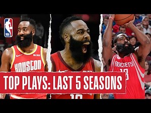 James Harden's TOP PLAYS | Last 5 Seasons