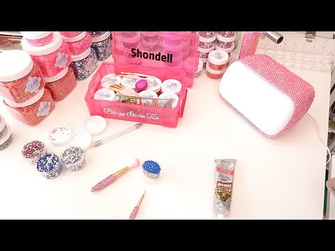 How to bling makeup brush and vaseline - The Blingg Starter Kit