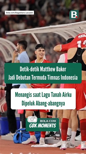GBK Moments: Kali ini, spesial debutan termuda Timnas Indonesia, Mathew Ryan Sitorus Baker. #bolacomid #blclpt #blcbm #fifamatchday