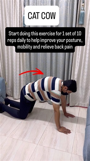 Cat cow pose: Enhance your spine Mobility and posture