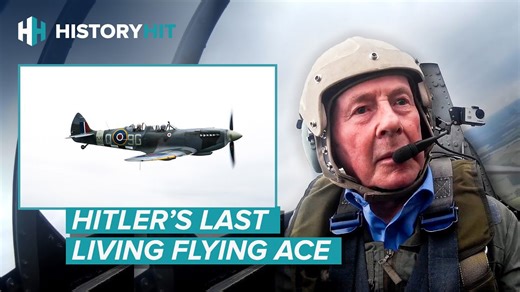 WW2 Luftwaffe Ace Flies RAF Spitfire For the First Time