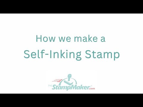 How to Make a Self Inking Stamp