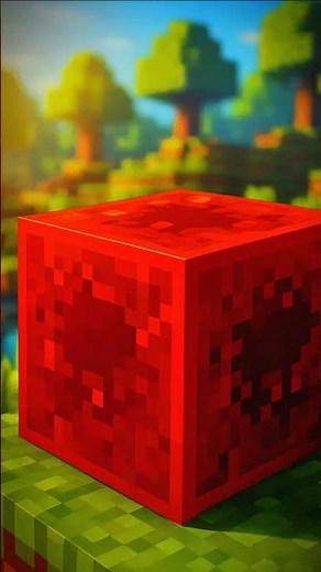 How To Craft A Block Of Redstone | How To Make A Block Of Redstone | Minecraft #shorts #3301Playz