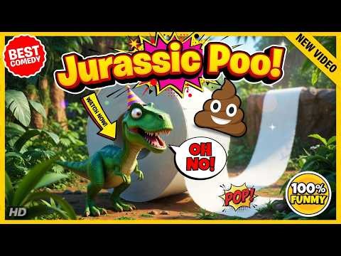 Jurassic Poo | The Day Dinosaurs Discovered Toilet Paper 📜