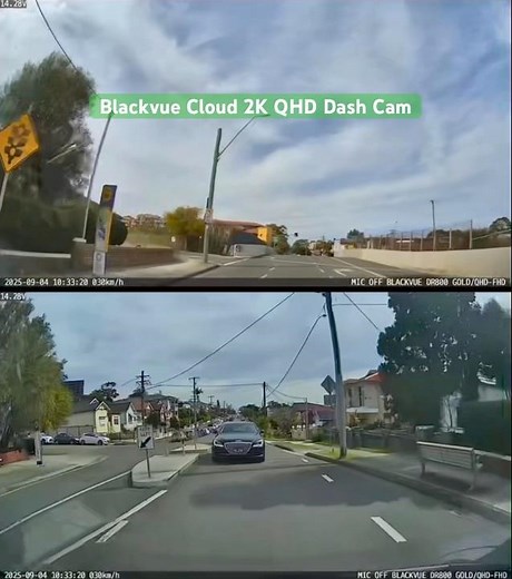 BlackVue DR800 Gold Pro Plus 2K QHD Dash Cam. NOT BAD!