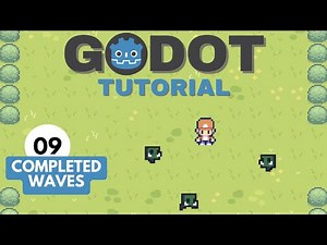 Top Down Survival Shooter In Godot | Part 9 - Completed Waves