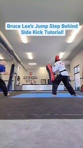 3.1M views · 10K reactions | Bruce Lee's Jump Step Behind Side Kick Tutorial! #taekwondo #artesmarciales #BruceLee #kickboxing #karate #martialarts #mma #muaythai #viral #trending | Nate Smith | Facebook