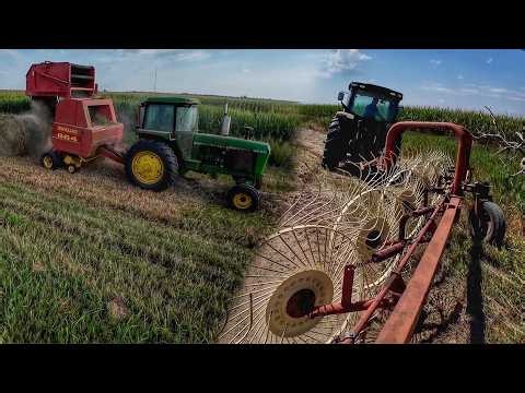 Farming at an Angle for Ditch Hay