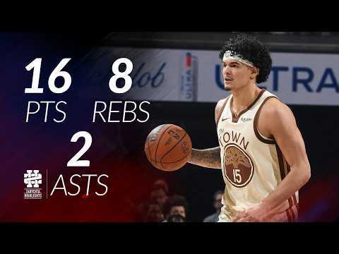 Gui Santos 16 pts 8 rebs 2 asts vs Grizzlies 25/26 season
