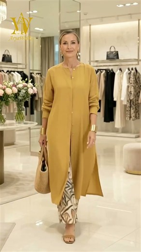 12 Chic & Elegant Outfits for Women Over 50 | Timeless Style Ideas ✨ #chicstyle #elegantstyle