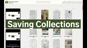 Saving Collections