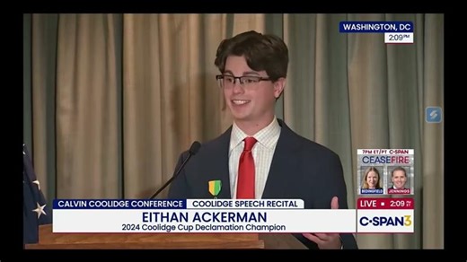 Calvin Coolidge s Government and Business Performed Live at the Library of Congress | Eithan Ackerman