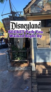 We love this peaceful spot at Disneyland tucked away from all of the action. It's one of the best places to escape from the crowds! | Mickey Visit Secrets