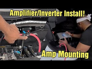 Install Big power inverter or Amplifier in your truck. | Silverado 2500HD edition