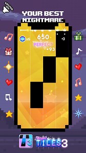 💪 Dive into the eerie, adrenaline-pumping beats and tap your way through Flowey’s twisted theme - the mysterious "Your Best Nightmare" of the #Undertale! Are you brave enough to conquer this challenge? 💥 Let's find out in #MagicTiles3 now! 😉 #MagicTiles3UndertaleDeltarune #TobyFox #Deltarune #RhythmGame #musicgame #gaming #reel | Magic Tiles 3