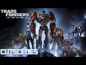 Transformers Prime: The Game - All 3DS Cutscenes [HD]