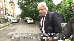 "What have you done to this country?" A member of the public gives Boris Johnson a piece of his mind. | The Guardian