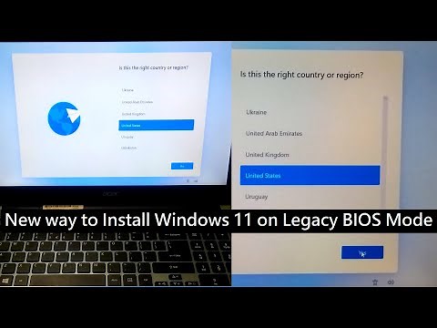 Windows 11 Installation Step by Step in Legacy Mode