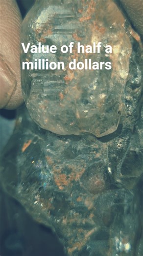 blue rough diamond #crystals #gemstones #gemstone #naturalamethyst #minerals #topazrocks #crystal