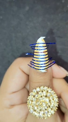 29K views · 152 reactions | Easy tape using nailart for beginners ❤️ #nailart #reels #nailartist #easynailart #naildesign #fblifestyle | Thenail Vibes | Facebook