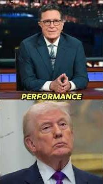 Colbert’s Savage Trump Takedown Goes Viral — The One Detail He Didn’t Expect #shorts