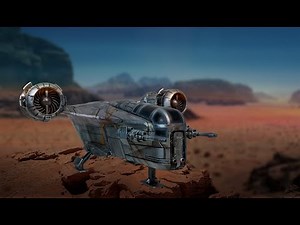 3D Printed Razor Crest - The Mandalorian