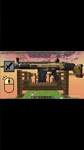 GUN LINK⬆️ #minecraft #tacz #golden #zero #newupdate #bedrock #mcpe #addon #mods #ekkerrmanz
