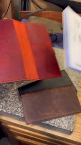 Leather Checkbook Holder, Personalized Cover, Amish Handmade, Full Grain Buffalo Leather Holder, Checkbook Holder, Made in USA - Etsy