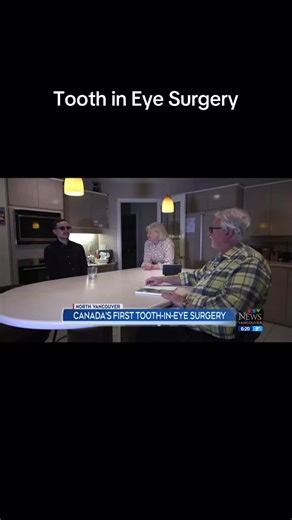 Revolutionary Tooth in Eye Surgery for Vision Restoration