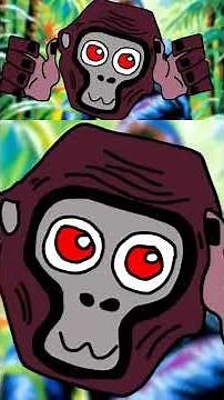 PBBV (Gorilla Tag Song) Official Animated Music Video #shotrs