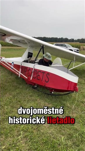 Slingsby T.21 je cvičný kluzák s otevřenou kabinou, pilotov RAF #Glider #raf #ww2