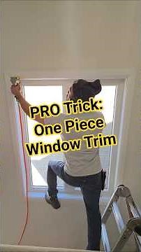 Pro Method for Perfect Window Trim Every Time #carpentry