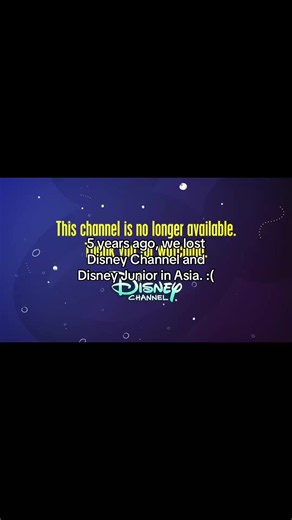 Disney Channel & Disney Junior Asia shutdown — October 1, 2021