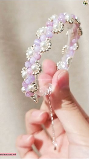 83K views · 2K reactions | Beautiful Pink Bracelet  | Wedding Decoration Ideas | Facebook