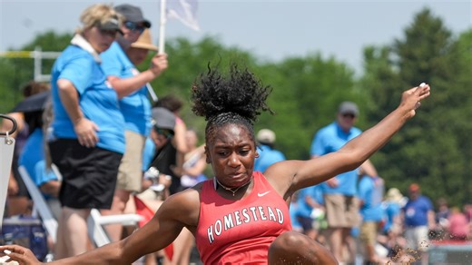 WIAA girls state track Day 1 recap: Homestead's Barnett, Cedarburg's McKenzie win titles