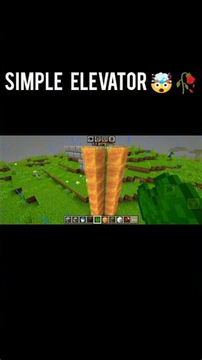 This Simple Elevator in Minecraft is INSANE 🔥