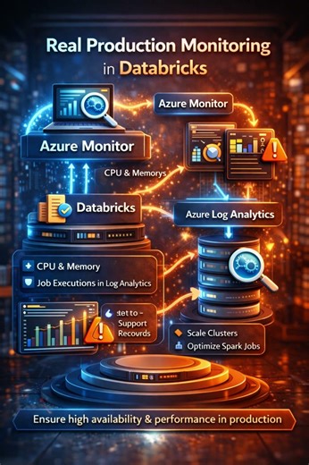 Real Production Monitoring Example (Databricks + Azure Monitor)