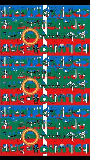 lisu alphabet lore with flags #alphabetlore #alphabetsong