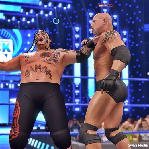 Umaga vs. Goldberg Full Match WWE Smackdown | Hard Level Fight WWE | Swag Media