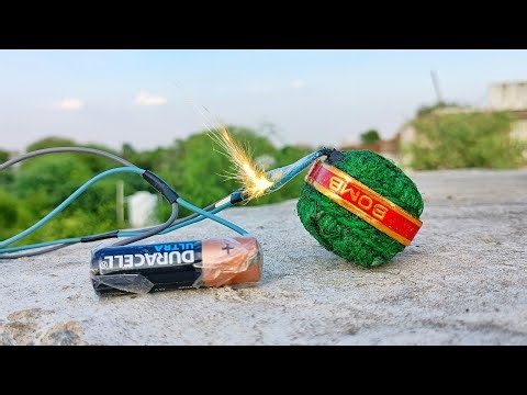 How To Make Electrical Fuse...अब पटाके बिजली से जलेंगे 😎