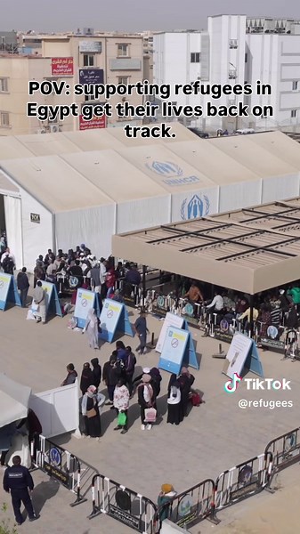 When refugees in Egypt need protection and solidarity, this is where they go. This centre welcomes thousands of refugees every day to cater for their needs, whether that's through healthcare, education or help them reunite with their families. We’re here to support. #Humanitarian #HumanitarianAid #Refugees