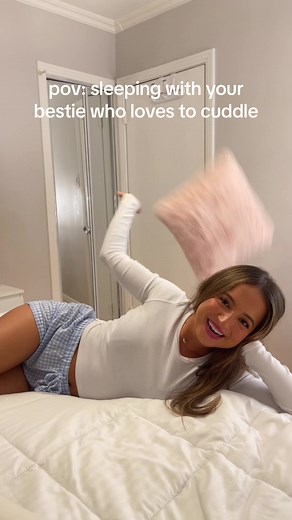 Cuddle TikTok: Sleeping with Bestie Who Loves to Cuddle