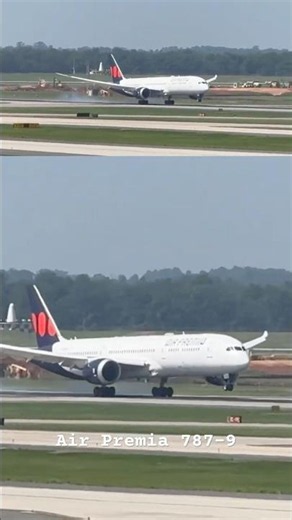Air Premia 787-9 Arrival at IAD from ICN