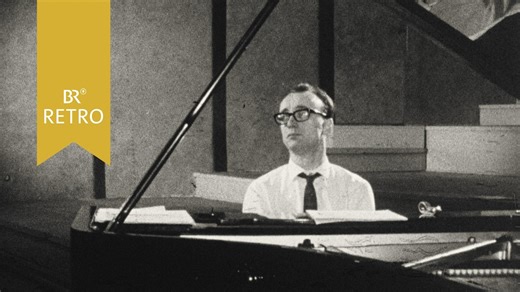 BR Retro: Pianist Alfred Brendel 1965 im Interview und am Klavier