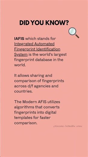 Detail technique of fingerprint analysis 🔬