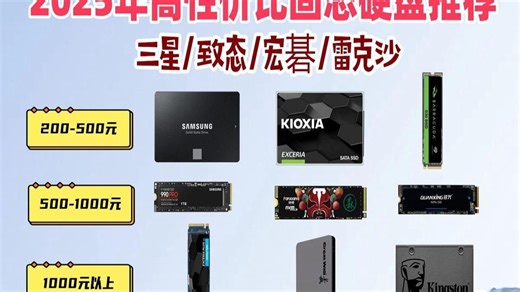 【2025年11月SSD选购攻略】固态硬盘品牌大摸底！三星_铠侠_雷克沙_宏碁掠夺者等17款固态硬盘哪款好？从入门到旗舰级SSD选购指南，小白也能轻松选！