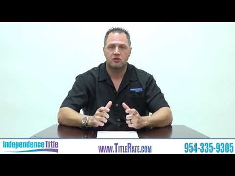 How to Read a Title Commitment on Florida Real Estate Closings with Independence Title