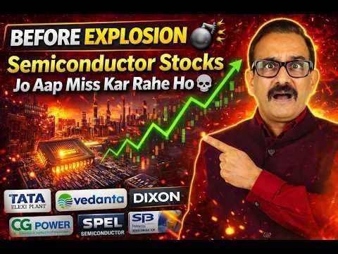 “India’s NEXT BIG BET Semiconductor Boom – Yeh Stocks Banayenge Crorepati? #capitalbuddy